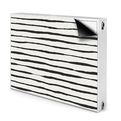 Magnet Heizkörperverkleidung Schwarze linien