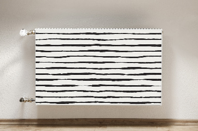 Magnet Heizkörperverkleidung Schwarze linien