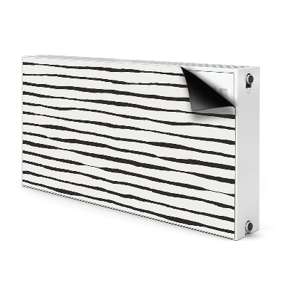 Magnet Heizkörperverkleidung Schwarze linien