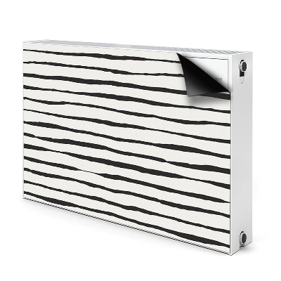 Magnet Heizkörperverkleidung Schwarze linien