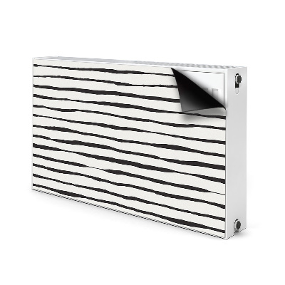 Magnet Heizkörperverkleidung Schwarze linien