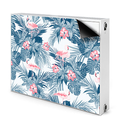 Heizkörperverkleidung magnetisch Flamingos und flecken