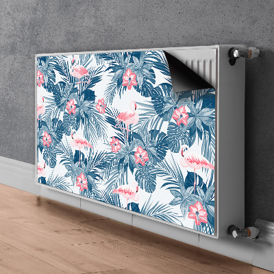 Heizkörperverkleidung magnetisch Flamingos und flecken