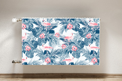 Heizkörperverkleidung magnetisch Flamingos und flecken