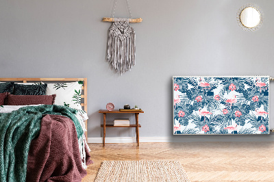 Heizkörperverkleidung magnetisch Flamingos und flecken