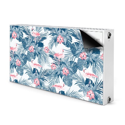 Heizkörperverkleidung magnetisch Flamingos und flecken