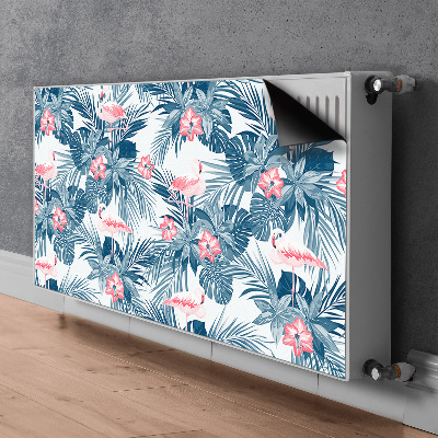 Heizkörperverkleidung magnetisch Flamingos und flecken