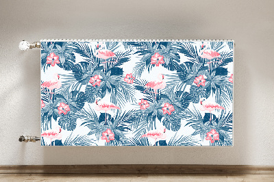 Heizkörperverkleidung magnetisch Flamingos und flecken