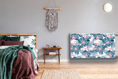 Heizkörperverkleidung magnetisch Flamingos und flecken