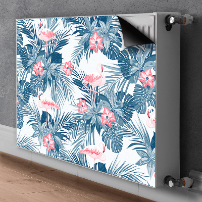 Heizkörperverkleidung magnetisch Flamingos und flecken
