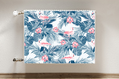 Heizkörperverkleidung magnetisch Flamingos und flecken