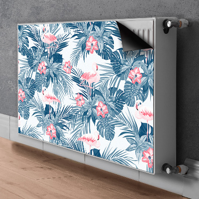 Heizkörperverkleidung magnetisch Flamingos und flecken