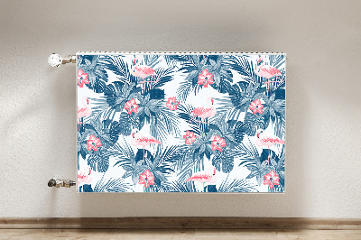 Heizkörperverkleidung magnetisch Flamingos und flecken
