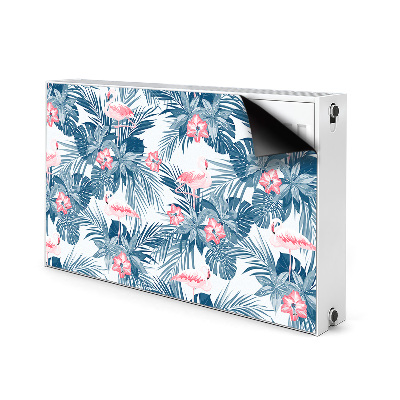 Heizkörperverkleidung magnetisch Flamingos und flecken