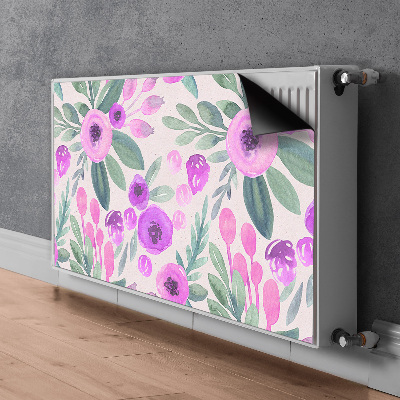 Heizkörperverkleidung magnet Blumenmuster
