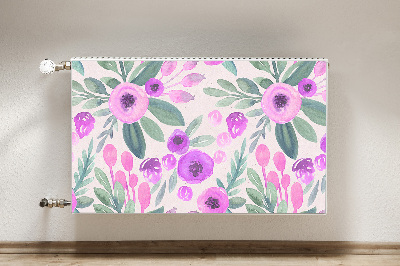 Heizkörperverkleidung magnet Blumenmuster