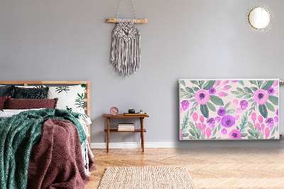 Heizkörperverkleidung magnet Blumenmuster