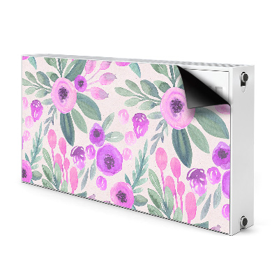 Heizkörperverkleidung magnet Blumenmuster