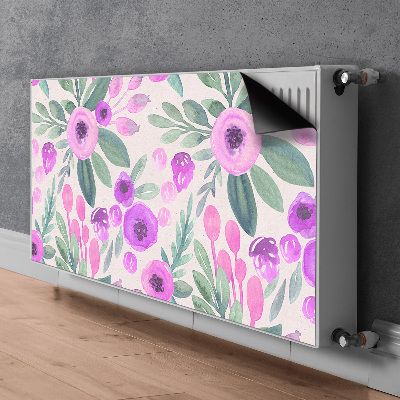 Heizkörperverkleidung magnet Blumenmuster