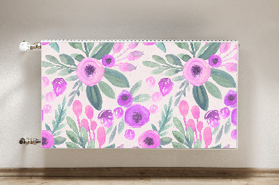Heizkörperverkleidung magnet Blumenmuster