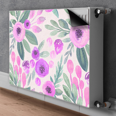 Heizkörperverkleidung magnet Blumenmuster