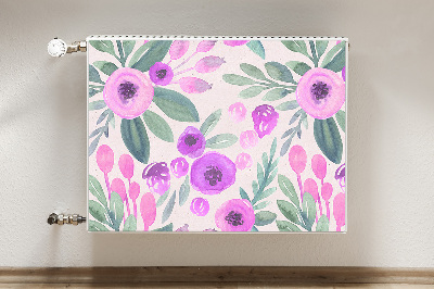 Heizkörperverkleidung magnet Blumenmuster