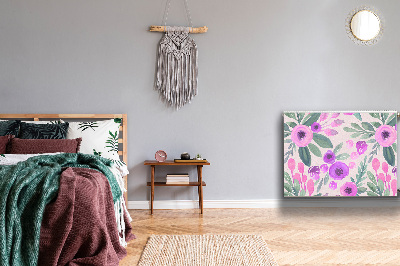 Heizkörperverkleidung magnet Blumenmuster
