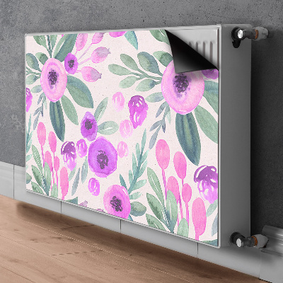 Heizkörperverkleidung magnet Blumenmuster