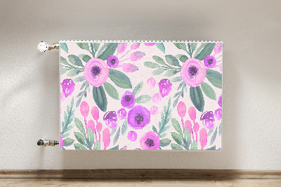 Heizkörperverkleidung magnet Blumenmuster