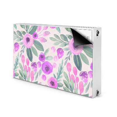 Heizkörperverkleidung magnet Blumenmuster