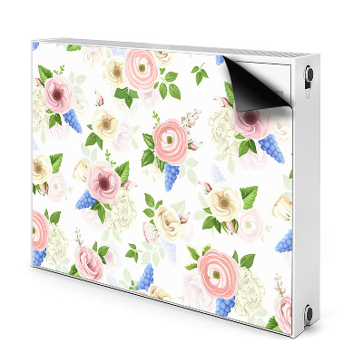 Magnet Heizkörperverkleidung Gezogene blumen