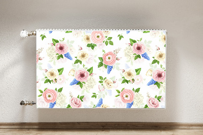 Magnet Heizkörperverkleidung Gezogene blumen