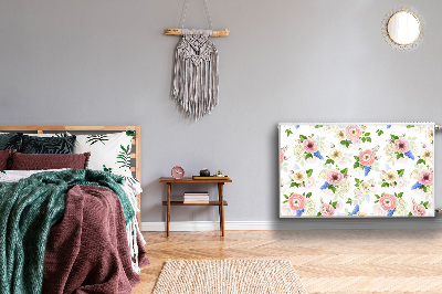 Magnet Heizkörperverkleidung Gezogene blumen