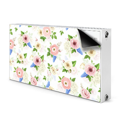 Magnet Heizkörperverkleidung Gezogene blumen