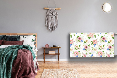Magnet Heizkörperverkleidung Gezogene blumen