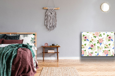 Magnet Heizkörperverkleidung Gezogene blumen