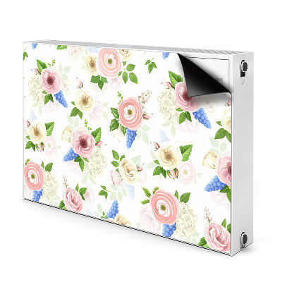 Magnet Heizkörperverkleidung Gezogene blumen
