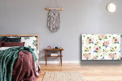 Magnet Heizkörperverkleidung Gezogene blumen