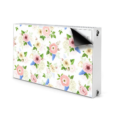 Magnet Heizkörperverkleidung Gezogene blumen
