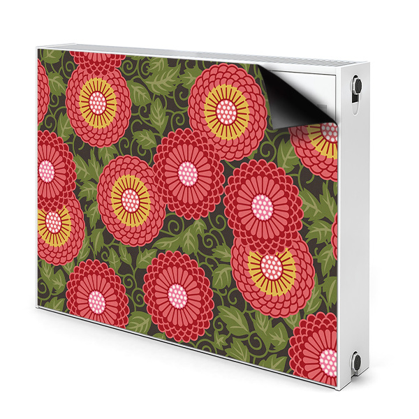 Heizkörperverkleidung magnetisch Geometrische blüten
