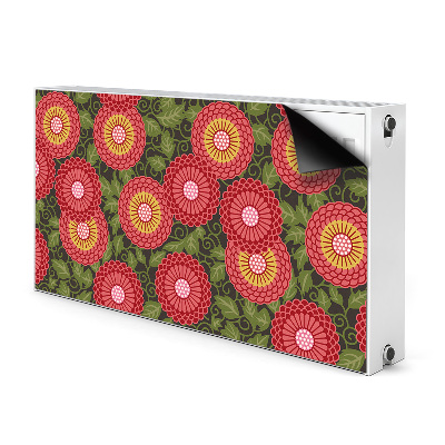 Heizkörperverkleidung magnetisch Geometrische blüten