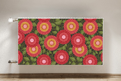 Heizkörperverkleidung magnetisch Geometrische blüten