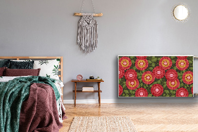 Heizkörperverkleidung magnetisch Geometrische blüten