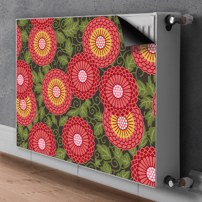 Heizkörperverkleidung magnetisch Geometrische blüten