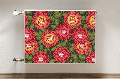 Heizkörperverkleidung magnetisch Geometrische blüten