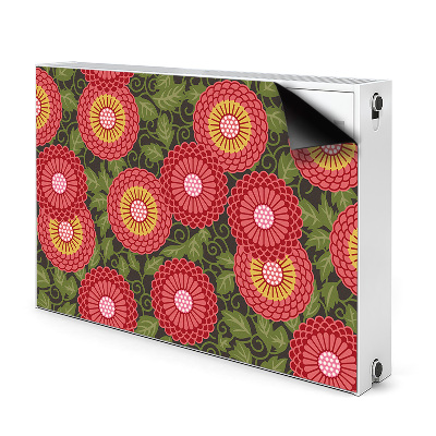 Heizkörperverkleidung magnetisch Geometrische blüten