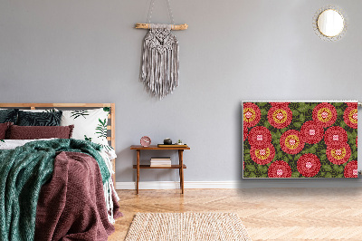 Heizkörperverkleidung magnetisch Geometrische blüten