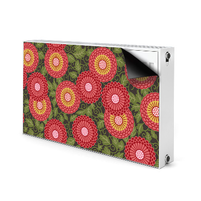 Heizkörperverkleidung magnetisch Geometrische blüten