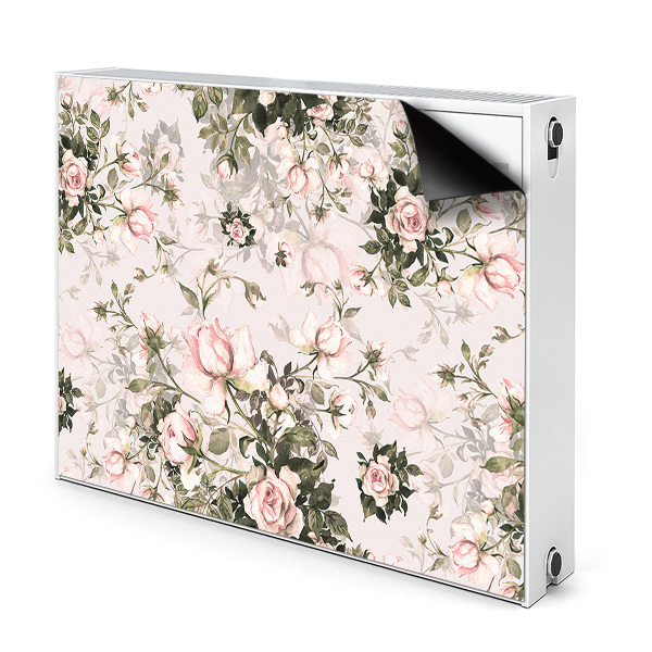 Heizkörperverkleidung magnet Farbenfrohe blumen