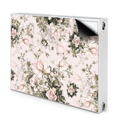 Heizkörperverkleidung magnet Farbenfrohe blumen